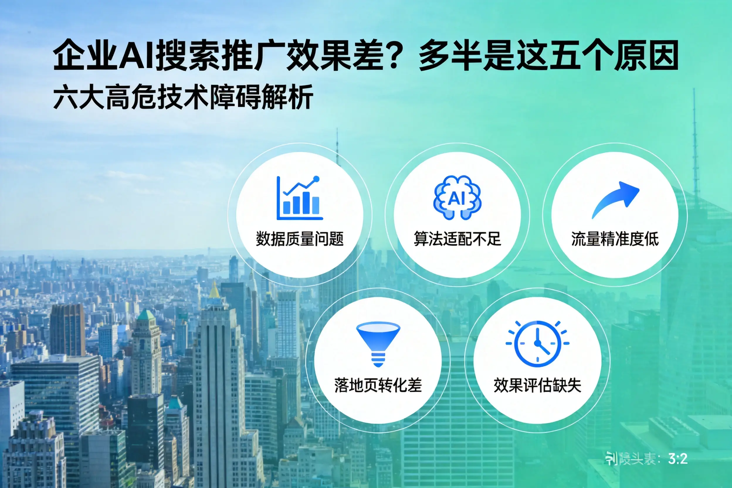 商城企业AI搜索推广效果差？多半是这五个原因